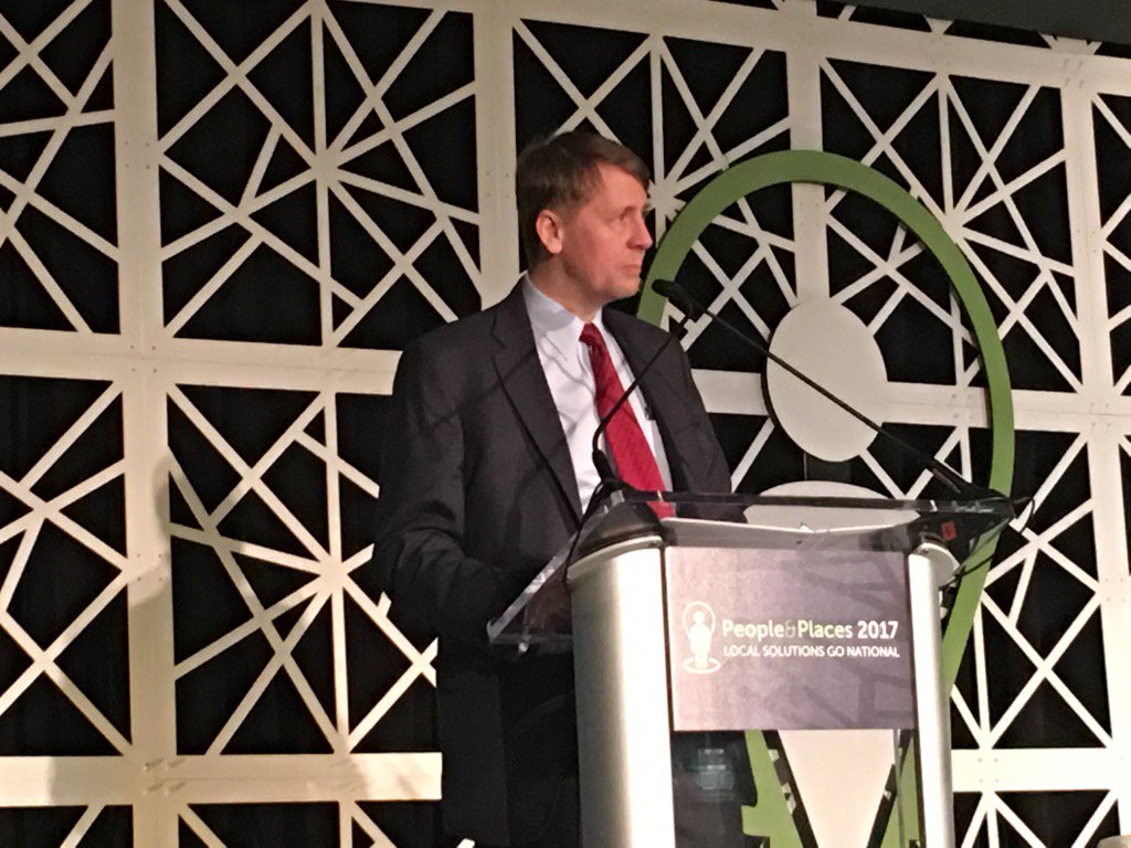 Excited to hear Richard Cordray, head of the Consumer Financial Protection Bureau #PeoplePlaces