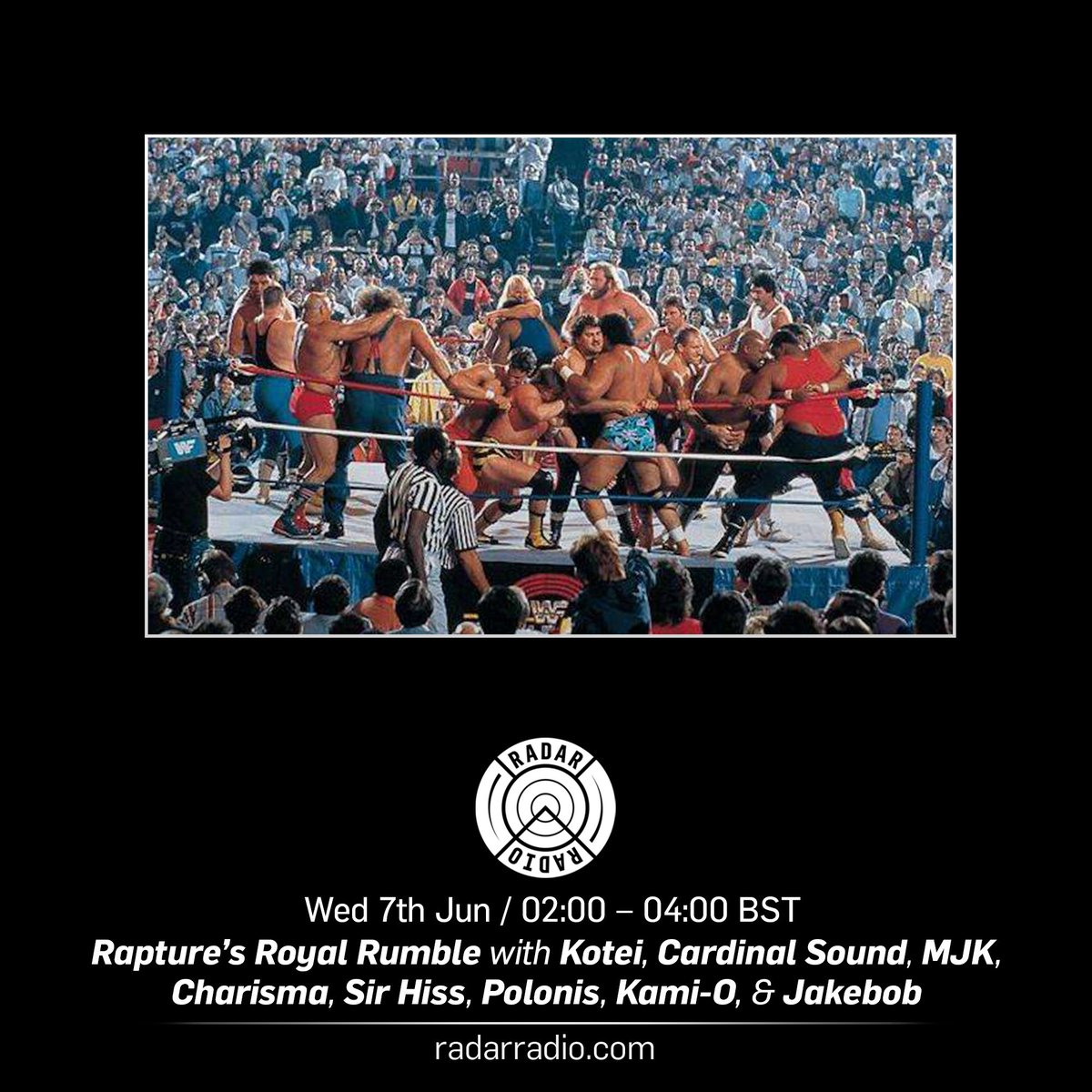 Rapture_4D's tweet image. Next week on my @RadarRadioLDN im trying something different. 8 man Guest mix 10mins each to showcase their own orginal productions...