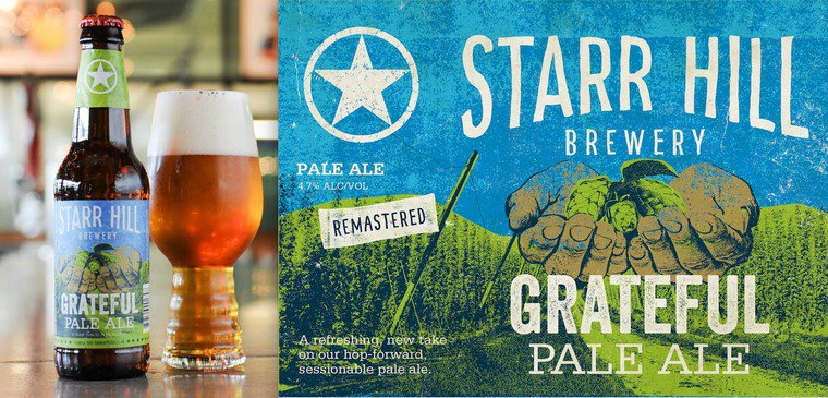 beerpulse's tweet photo. Starr Hill Grateful Pale Ale re-mastered for summer festival season

https://t.co/R8BeK8lMUb #VAbeer #starrhill @StarrHill #beernews https://t.co/OXGdv7Ql8q