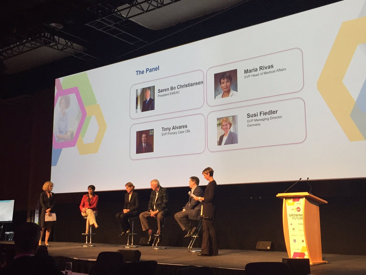 Great panel discussion at #MSDEMEAC Congress adressing #diabetes care and treatment!