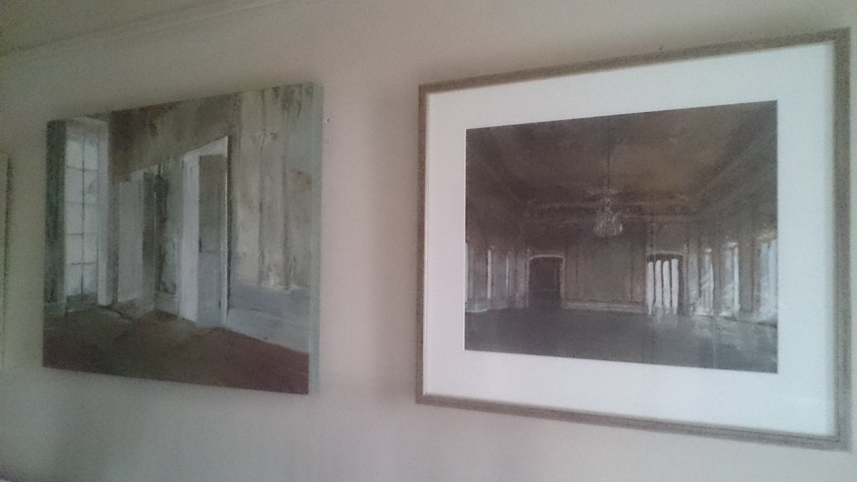 StudioRupert's tweet image. Waking view #Art #Interiors #painting #Venice #Brighton #fineart