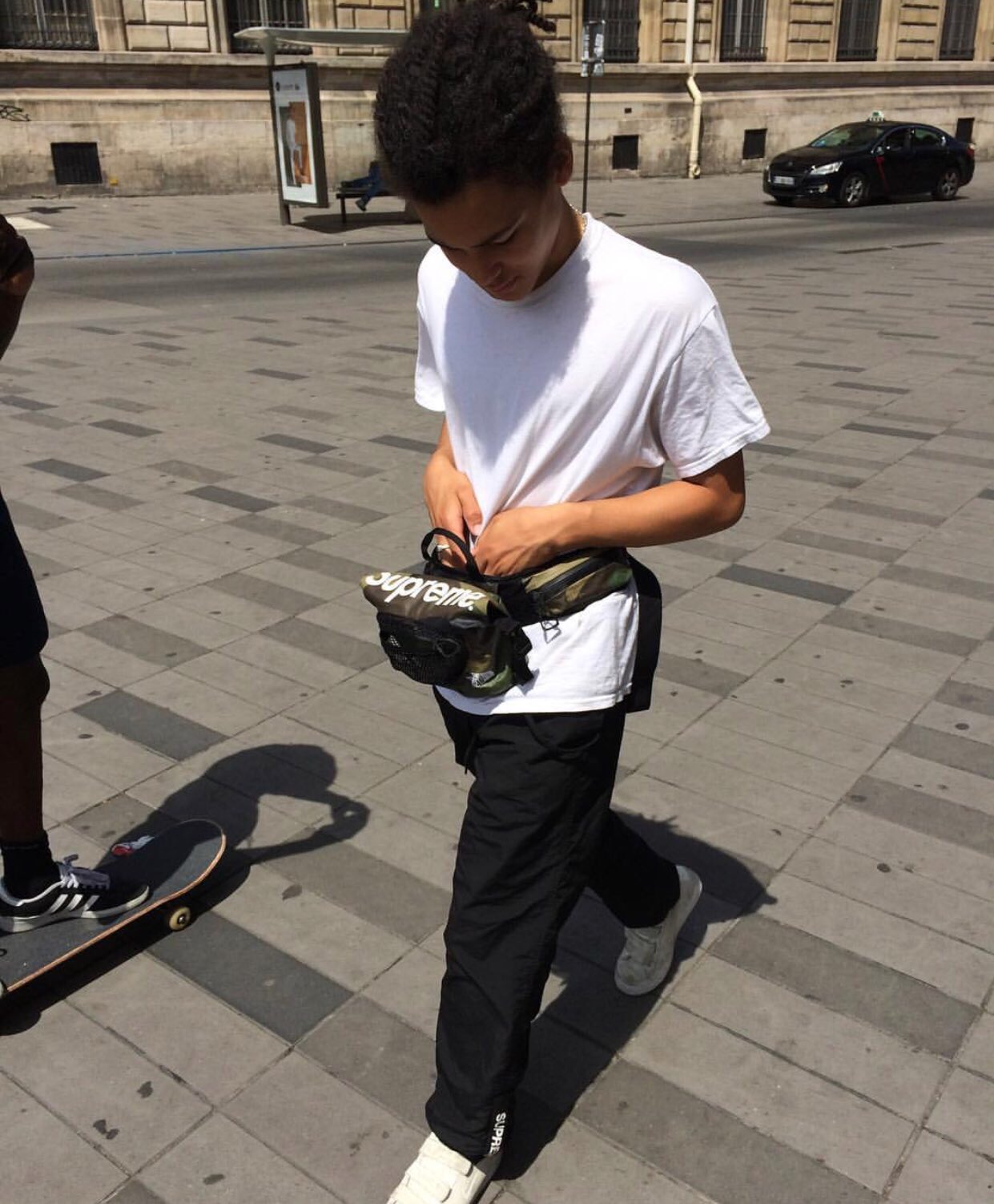 Supreme the north face waterproof waist bag best sale