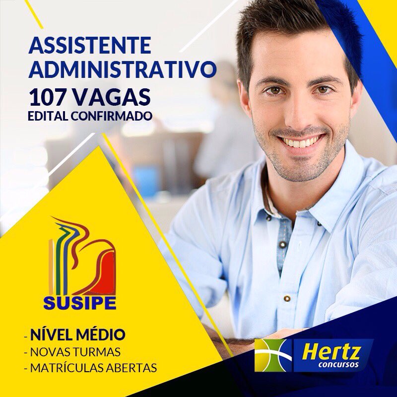 HertzConcursos's tweet photo. EDITAL DA #SUSIPE ESTÁ CONFIRMADO!
Edital da #SUSIPE será publicado em junho, conforme a notícia veiculada no site oficial do Estado. https://t.co/CHsIzdd5yY