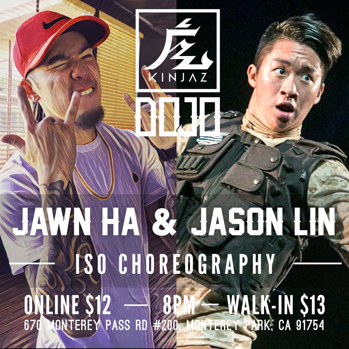 JawnHa's tweet photo. Let's f*ck it up tonight.. @KinjazDojo 8pm with the brotha @itsjason217 and I..! It's a doozie..! https://t.co/jWeIXa4OCo