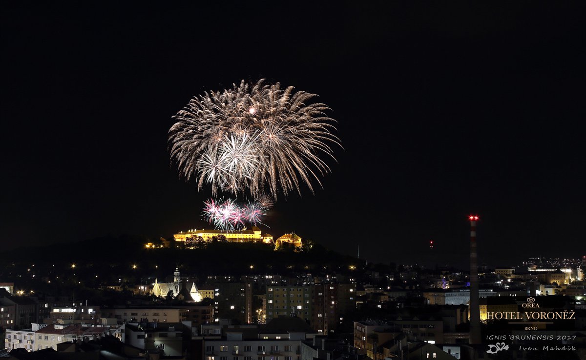 💫🎉 IGNIS BRUNENSIS začal nad Špilberkem, ale to hlavní návštěvníky teprve čeká. Další ohňostroj proběhne 3.června
orea.cz