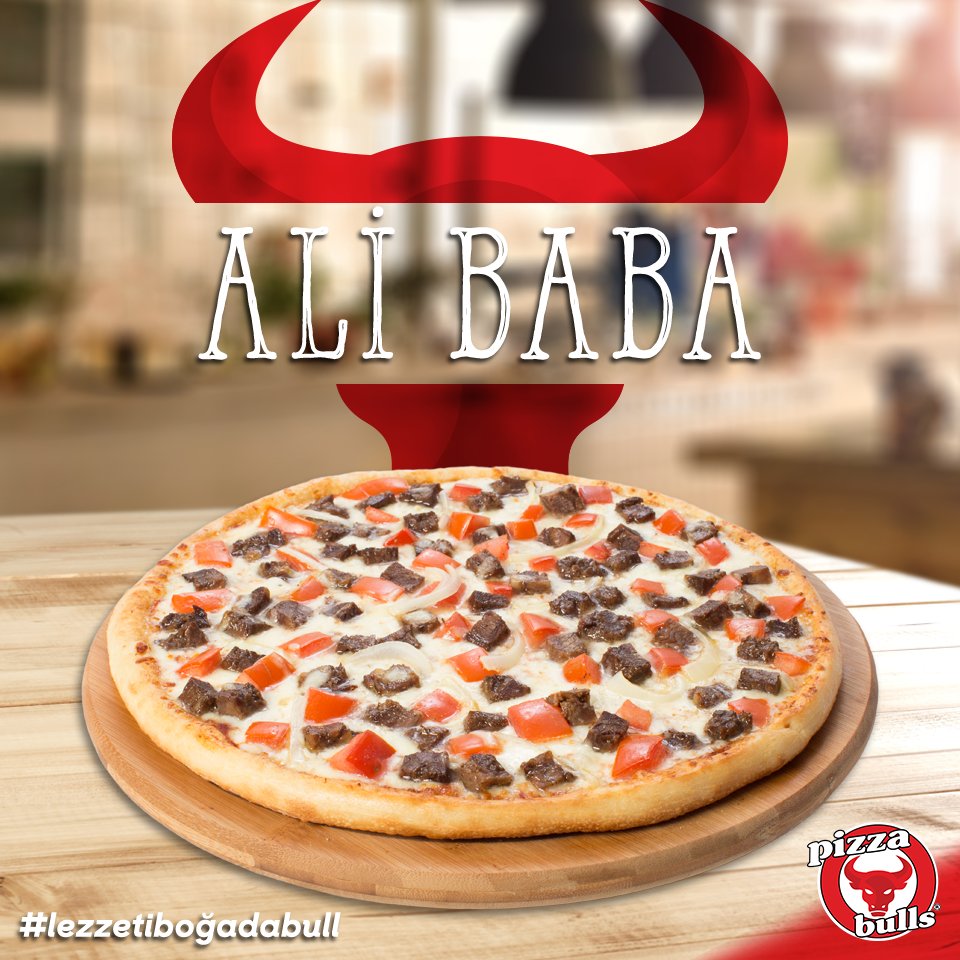 Pizza Bulls on Twitter &quot;Ali Baba'nın Çiftliği'nden gelen lezzet! 