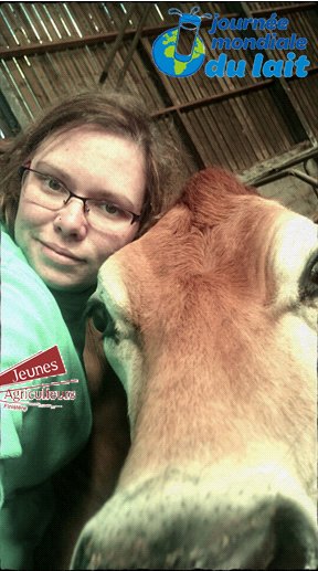 JA_Finistere's tweet photo. Demain journée mondiale du lait ! 🐮🤗#Ceuxquifontlelait #Nourrirlefutur #agriculteurs https://t.co/Ydrfn5T9rW