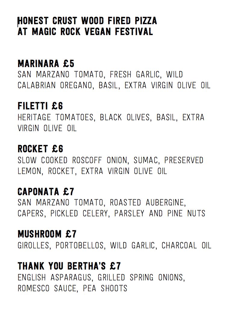 MagicRockTap's tweet image. Super stoked for @Honest_Crust's first fully vegan menu, exclusively at the Tap this Saturday #vegan #huddersfield #magicfromthesource