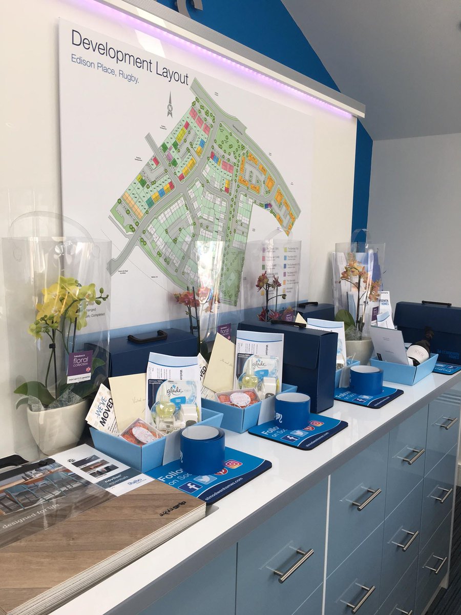StModwenHomes's tweet photo. Getting ready to welcome our new homeowners to #EdisonPlace in #Rugby today. Exciting! #newhome https://t.co/8tkf5nivOl