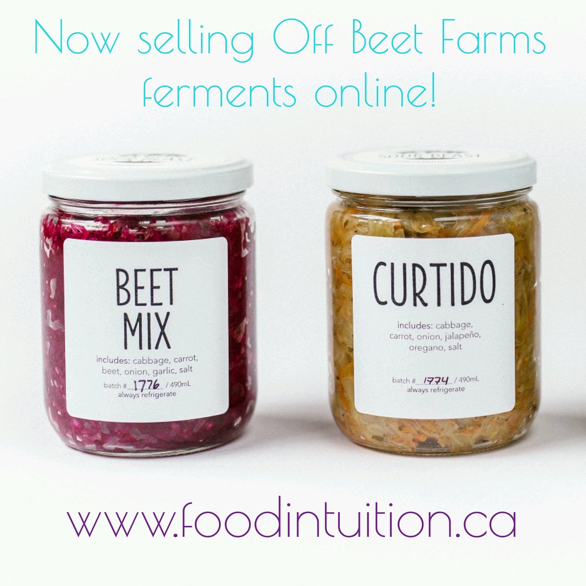 food_intuition's tweet photo. Naturally fermented foods are a great source of probiotics!
⬆your digestion
⬆your energy
✔Heal your gut
 @offbeetfarm #probiotics #guthealth https://t.co/LQLIGvmyxI