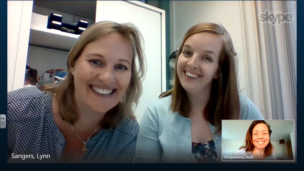 Instroom overleg 2.0 voor de eerste SKC #skype4b #HvA #hboverpleegkunde