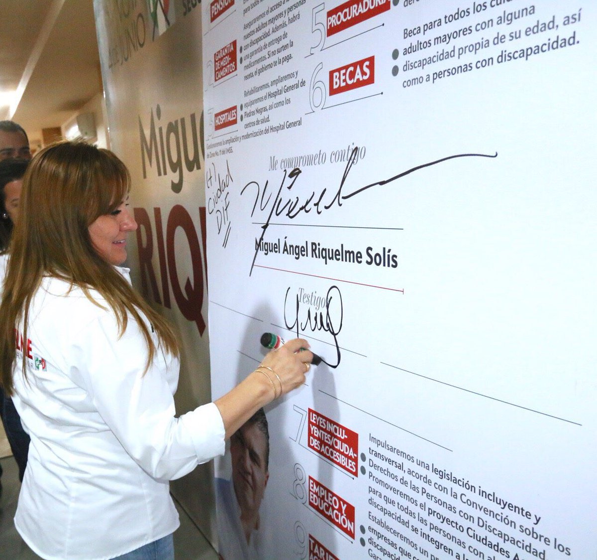 Al igual que Miguel quiero ver un Coahuila en donde nuestra gente tenga más oportunidades para cumplir sus metas.