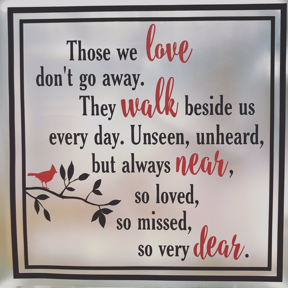 AnneVinylCreate's tweet photo. Those we love don't go away glass block cardinal in memory of my Aunt custom order #cardinal #thosewelove #thosewelovedontgoaway  #inmemory https://t.co/xEzrm7W2aX