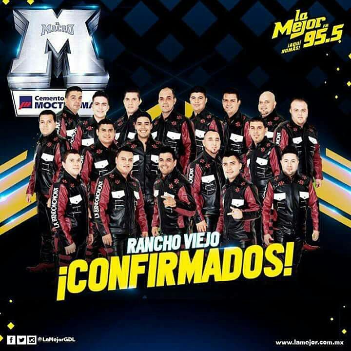 P_Interesadas's tweet photo. Hoy #Gdl retumbara pero con LA BANDONONONA @B_RanchoViejo EN EL #Macro de @lamejorgdl NO FALTES !! https://t.co/DTqu90GWx6