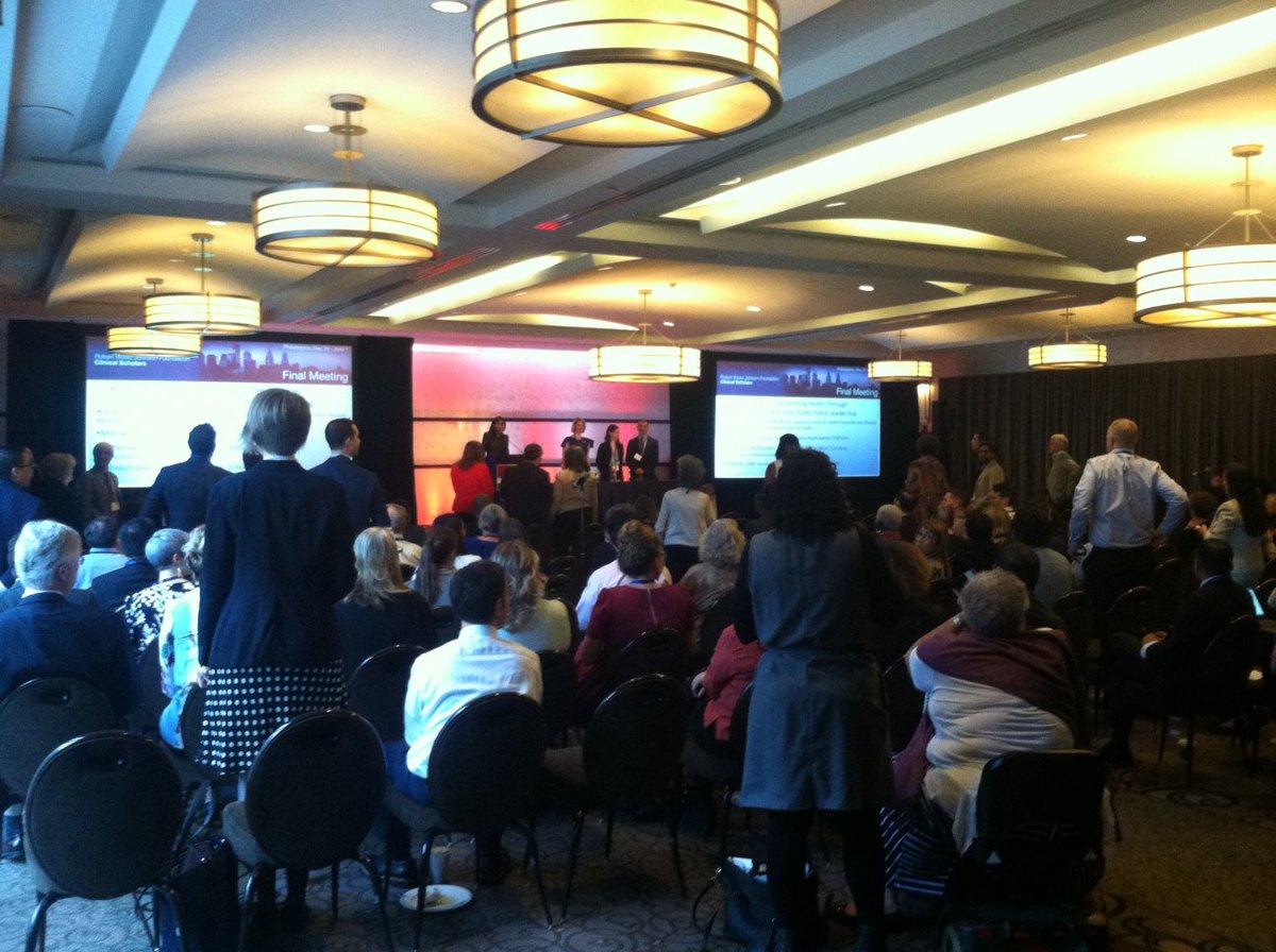 "Stand if you've worked in public health" Inspiring to be in a room full of people passionate about the nation's healthcare #rwjfcsp2017