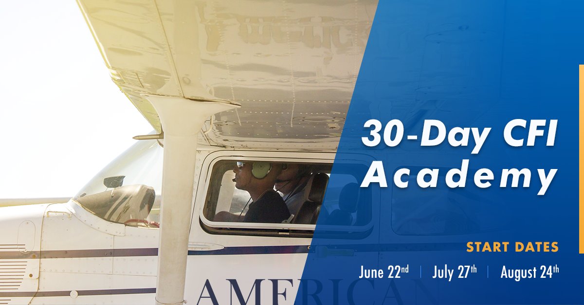 Americanflyers1's tweet photo. Build your hours for the airlines by getting paid as a #FlightInstructor. Join our 30-Day CFI Academy! https://t.co/RozCMyfci5 #CFItraining https://t.co/RZ54EGzJfg