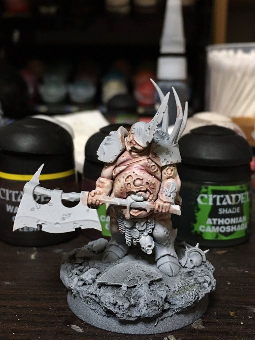 きたやま作品】ウォーハンマーAoS セラフォン・バスティラドン 塗装完成品