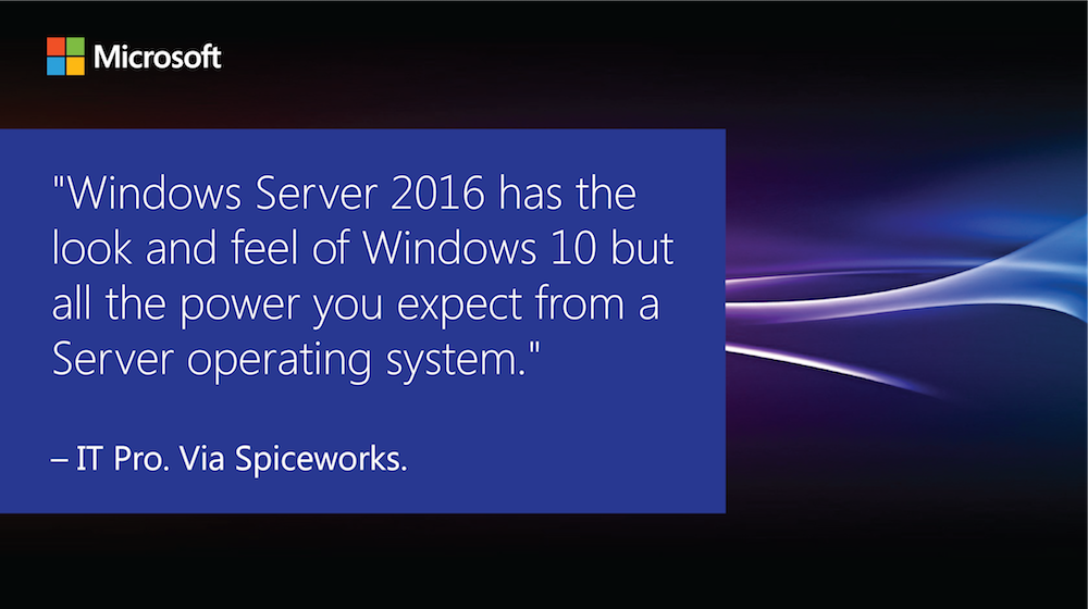 windowsserver's tweet photo. Ready to make the switch to #WinServ 2016? Download the free trial. You'll be glad you did! https://t.co/GFFUY9DwJ8 https://t.co/Km09070XeS