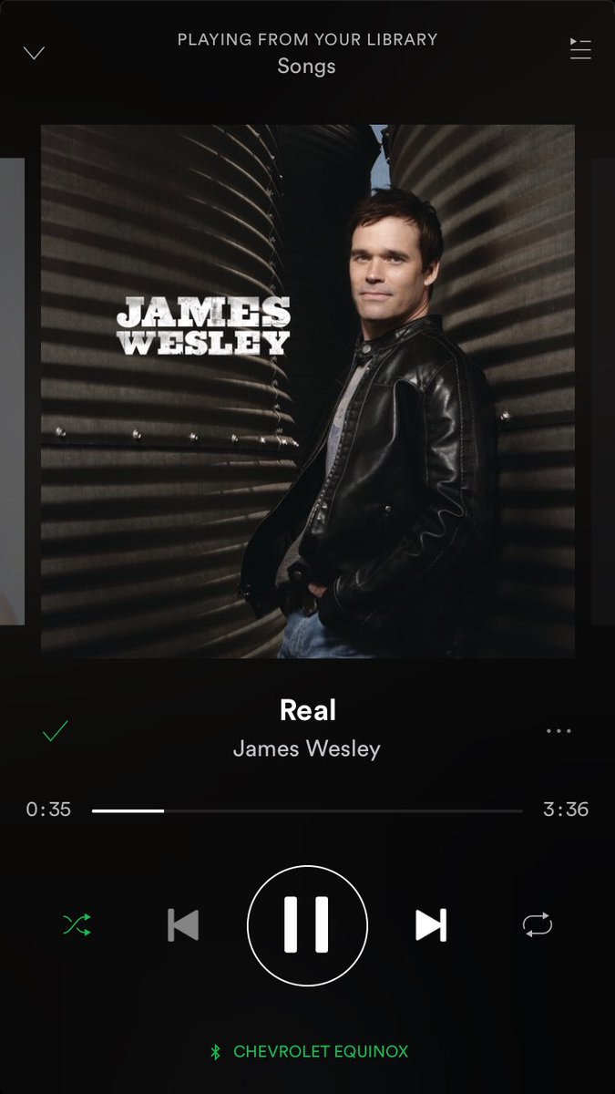 AllisonP1974's tweet photo. Day 2 of #CountryRadio boycott #TeamiPod started perfectly with #Real country by @jameswesley1 My days are better when I hear the good stuff https://t.co/Zqg6HNgT6D
