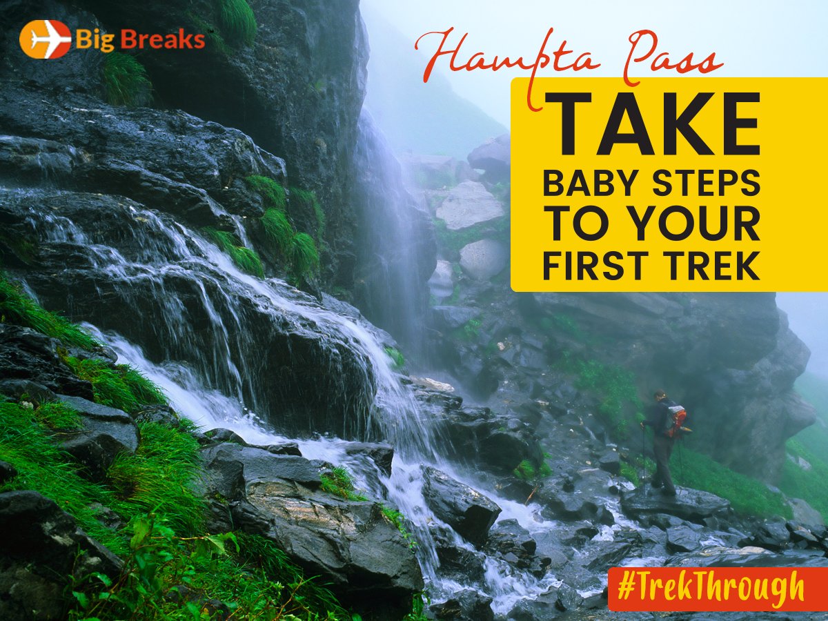 Big_Breaks's tweet photo. Hampta Pass trek is perfect for those who want to experience trekking for the first time.

#TrekThrough #HamptaPass #SummerTrip #Travelling https://t.co/BbVG53rt9w