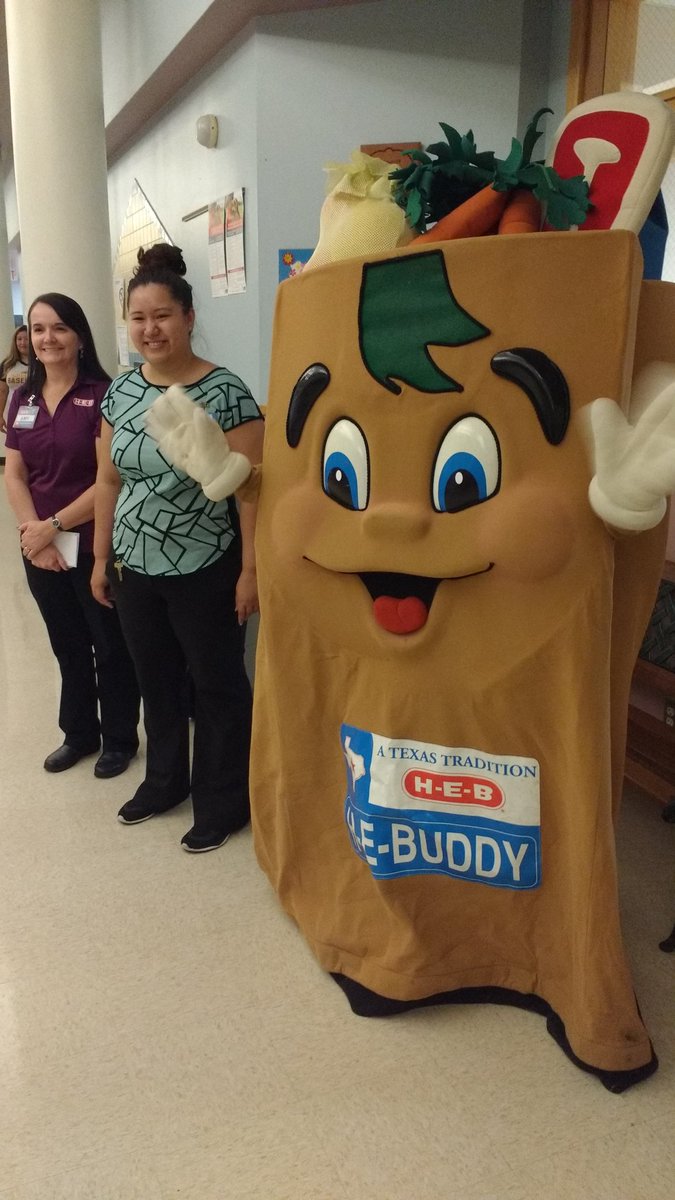 Our <a href="/HEB/">H-E-B</a> partners came out to give a character award for the HEBuddy League! Be a buddy, not a bully! @aisdproud