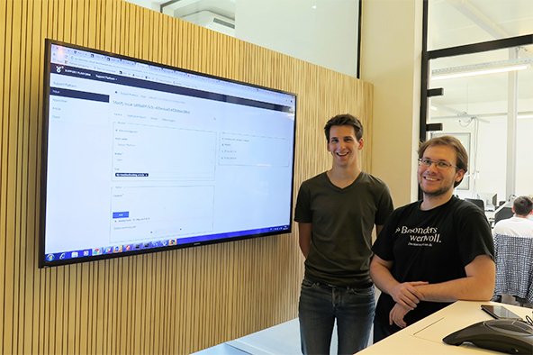 beforeach's tweet photo. Next week we unleash our two @kdghogeschool interns. They're leaving us a present though: Our new #supportplatform! https://t.co/bsqbzmBGXg https://t.co/ApxH2Cox0E