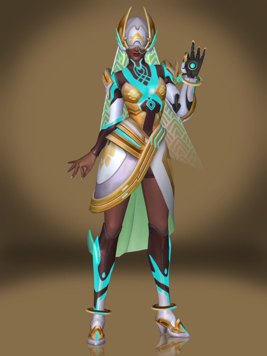 Symmetra’s Oasis skin is the best skin in the Anniversary event. @westofhou...