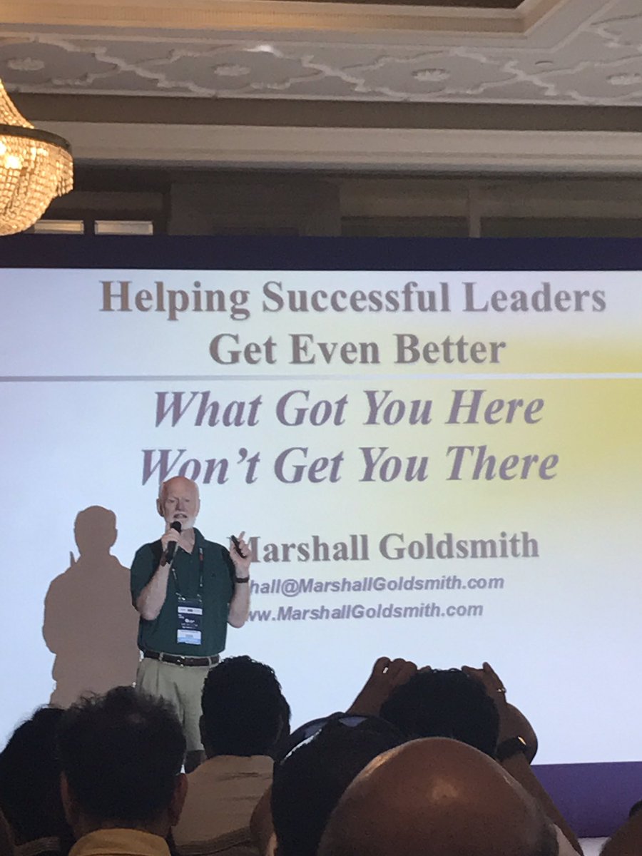 EverythingExp's tweet photo. World's #1 leadership coach @coachgoldsmith in action at EEMA Leadership Retreat #ELR17 https://t.co/gBJmxffW7Z