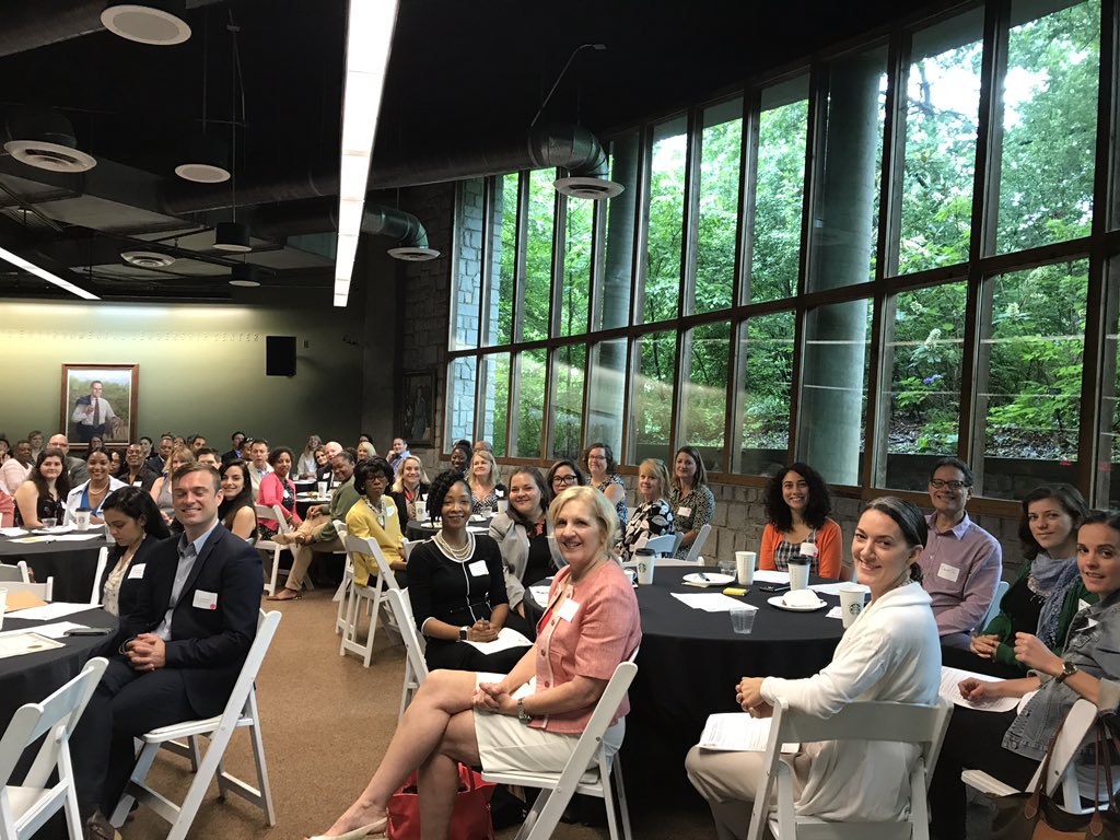 HeatherPrill's tweet photo. Design thinking with 150 incredible Atlanta NGO leaders and @GAnonprofits. #BuildingCommunityNetwork #MakeADifference #collaborationiskey https://t.co/i8OwoszCaF
