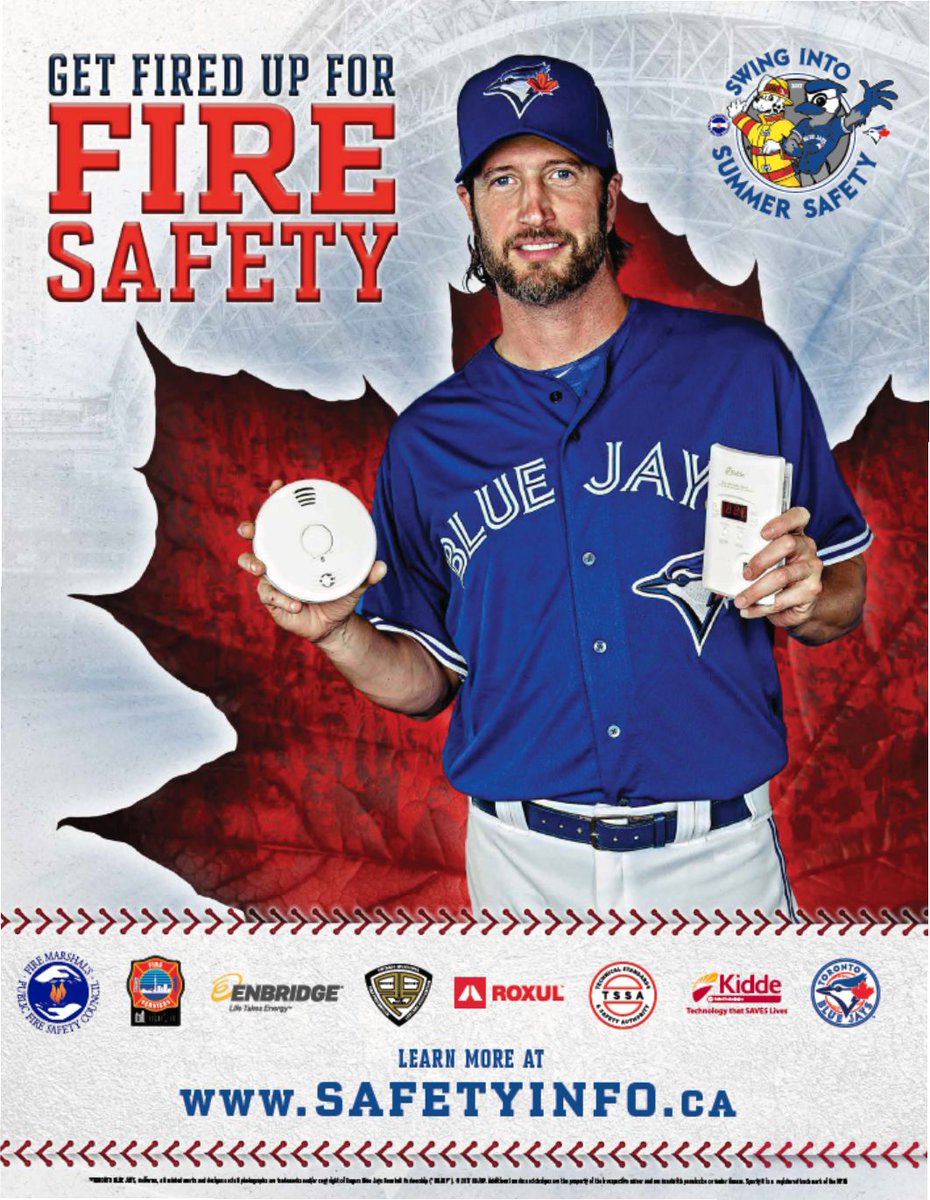 FMPFSC's tweet image. @Toronto_Fire, @BlueJays pitcher Jason Grilli &amp;amp; @_rossnichols team up for #swingintosummersafety today!