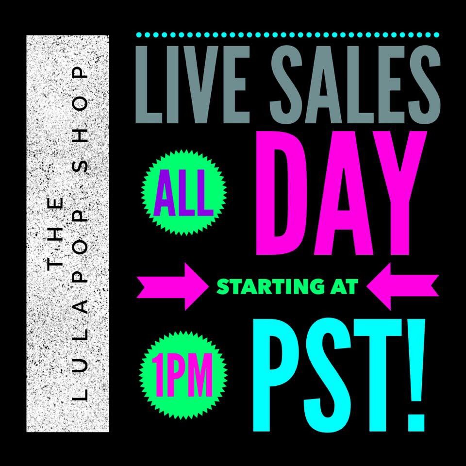 Lularoenparker's tweet photo. Come shop from a different consultant every hour Live starting at 1PM PST. https://t.co/hCQKu1GtKa  I start at 6PM CST #lularoe #livesale https://t.co/vX9UnWD6lo