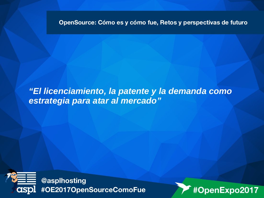 ASPLhosting's tweet photo. #OE2017OpenSourceComoFue @francisbrosnanb hablará de la evolución del opensource, sala clever a las 16:05. Vente:
https://t.co/0zYEejoIfQ https://t.co/FYha3cc1dh