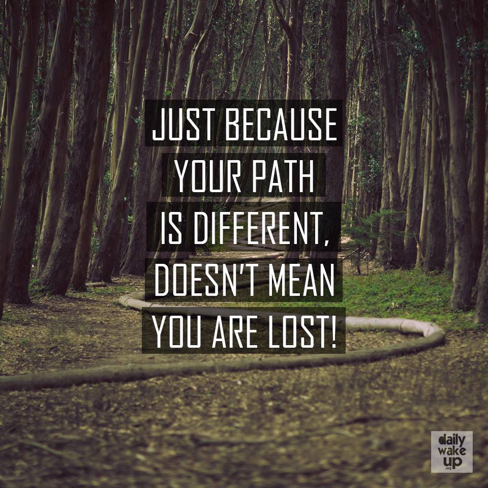 _DailyWakeUp's tweet photo. Different, not lost... #quote #wednesdaywisdom #ThinkDifferent https://t.co/V5RCxU3Jee