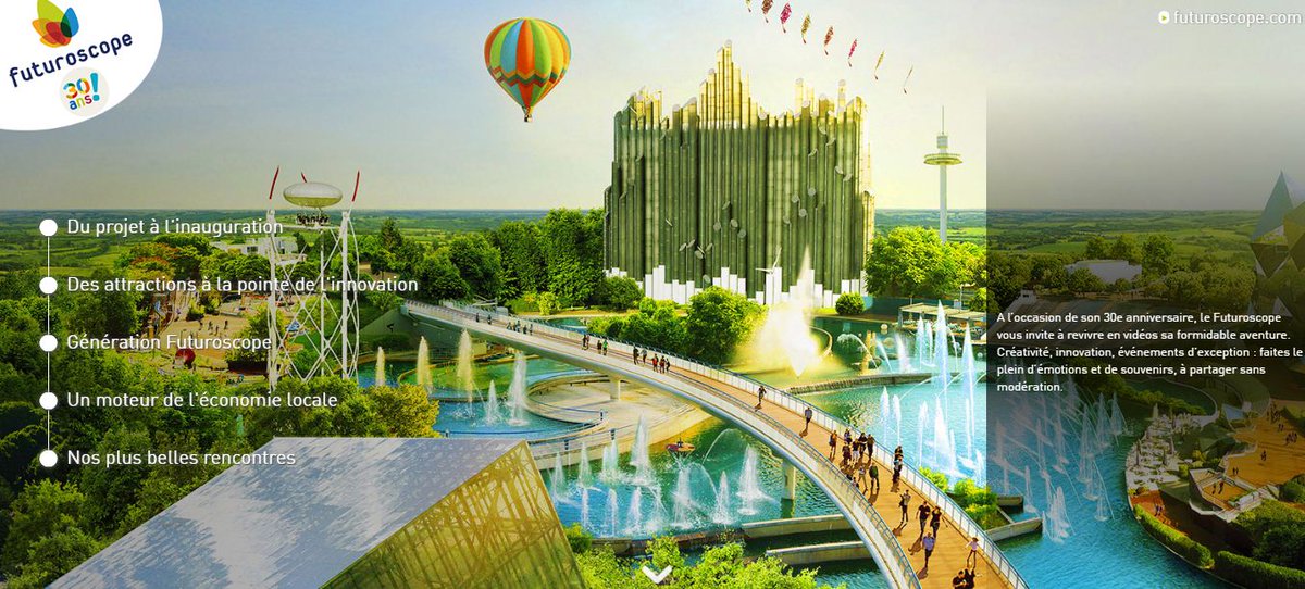 Ina_audiovisuel's tweet image. A l’occasion de son 30e anniversaire, le @futuroscope vous invite à revivre en images d&apos;archives sa folle aventure : sites.ina.fr/futuroscope/fo…
