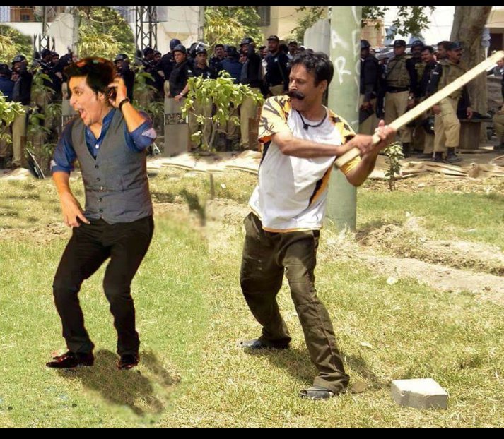 SobanSA's tweet photo. Made this a long time ago for a contest. Worth Sharing again. Sahir Lodhi and Gullu Butt. #SahirLodhi #GulluBut https://t.co/TkgUANmtw3