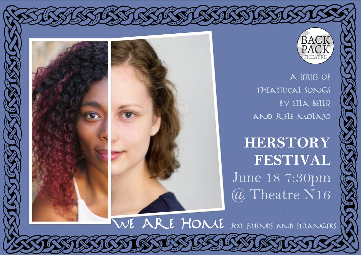 WE ARE HOME s a sharing of music, dance and drama from different corners of the globe. It will be staged at <a href="/HerstoryFTF/">Herstory Festival</a> on 18th of June.
