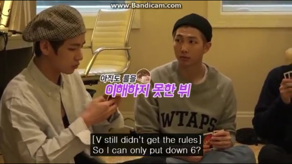 sanomasaya_desu's tweet photo. V DIDNT UNDERSTAND HOW TO PLAY UNO PART 1~ 😂😂😂😂 #BTS #RunBTS #RunBTSEp21
@BTS_twt @BANGTANCAMP https://t.co/jPpi7PBtph