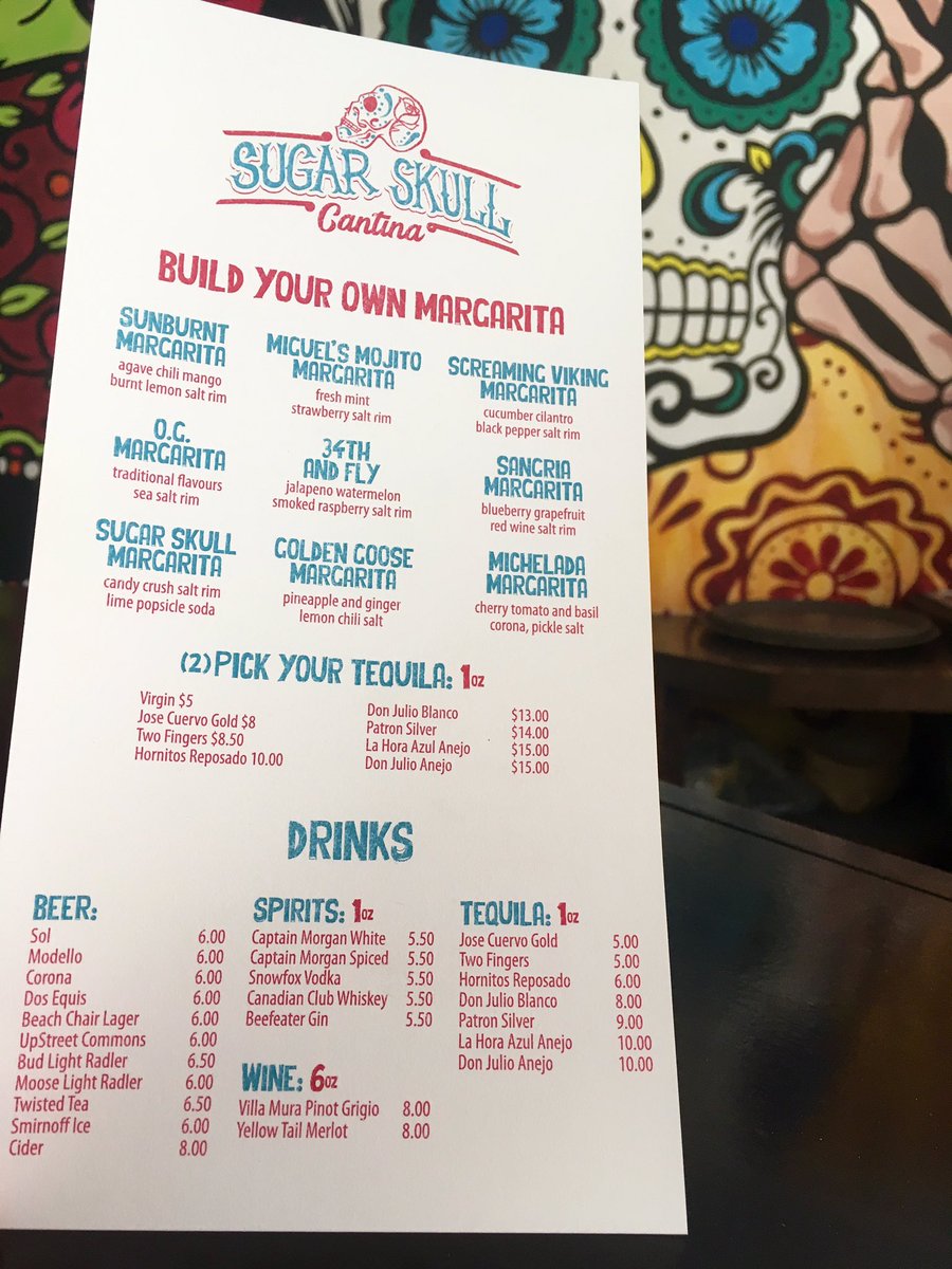 SugarSkullPEI's tweet photo. For those who have not seen our awesome menu yet! https://t.co/AtzPijngBm