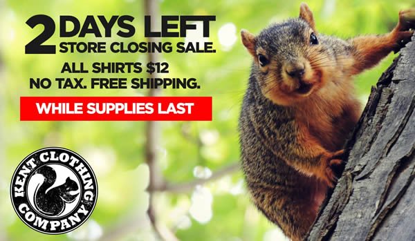 KentClothingCo's tweet photo. All inventory is marked down to half price. Here's your last chance to get some great Kent gear to wear this summer! https://t.co/7CDseL803R https://t.co/EfcHQ36sBp