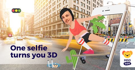 pgbiz's tweet photo. Futurefly doubles down on augmented reality with Miso Happy app https://t.co/j4YNeSflC6 https://t.co/mXhy4yKZyY