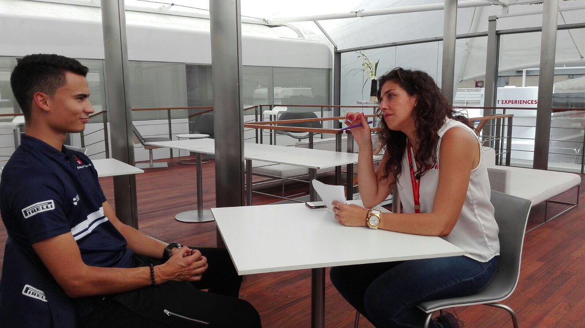 giselle_zm's tweet image. Aquí lo tienen, el #passgame con @PWehrlein 🤣 @F1LatinAmerica  youtu.be/OxwDj5JDud4 👀🔠