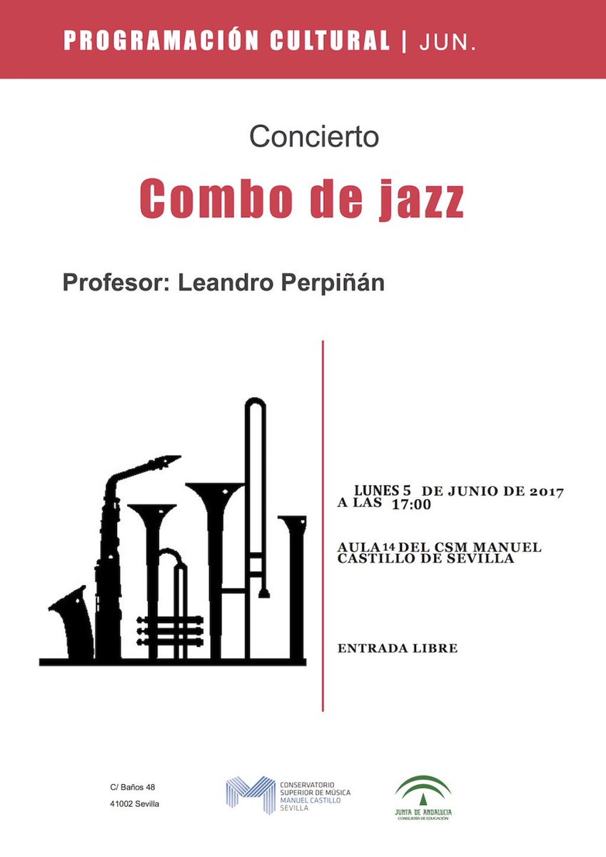 Conciertos de Combo de Jazz consev.es/conciertos-com…