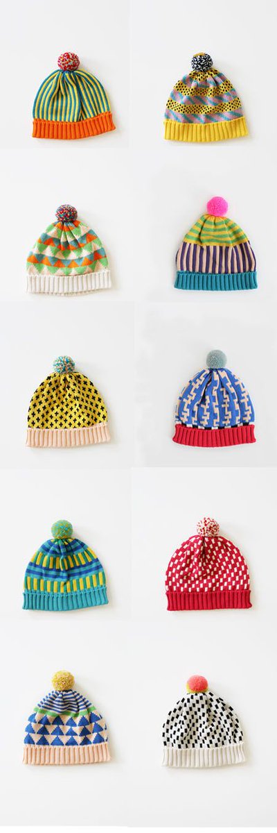 KingColeltd's tweet photo. #WCW Wool Crush Wednesday: ALL the Calippo ice-lolly colours in these beautiful pompom hats. 🍧😎
image via @helloppomme. https://t.co/cm3nEktyBp