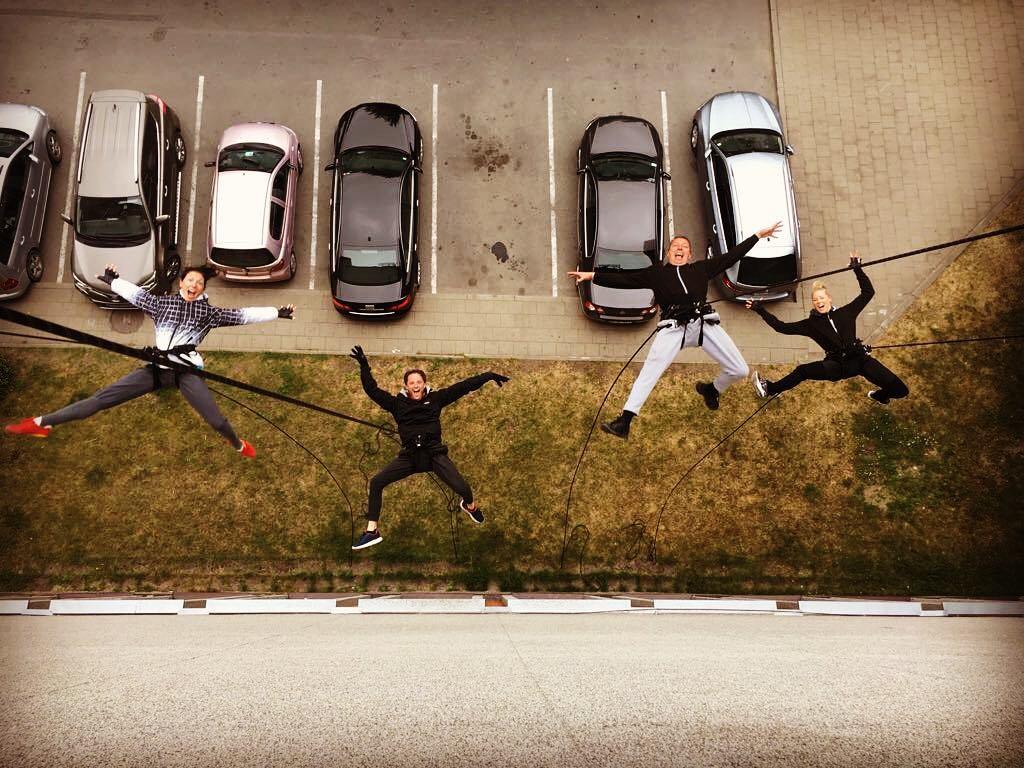 MickaKarlsson's tweet photo. Just hanging around again.
#aircrobatics #aerial #acrobat #acrobatics #vertical #walldance #klaipeda #litouwen #mu… https://t.co/33qXDNvG2G https://t.co/RGve9IUbw2