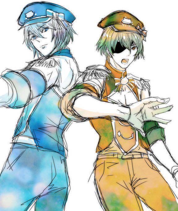 黒ウィズ男性アイドル投票のtwitterイラスト検索結果