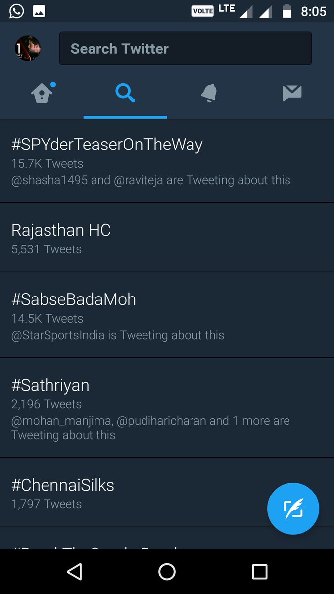 MaheshVijayFC's tweet image. Trending With 15.7k Tweets 😎

National Wide...🙏

#SPYderTeaserOnTheWay