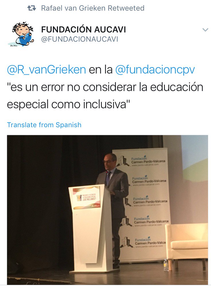 PlenaMadrid's tweet photo. Evidentemente @R_vanGrieken no entiende fondo del debate. Educ Inclusiva es invertir en apoyos en educación ordinaria,no segregar alumnado https://t.co/G777s866g5