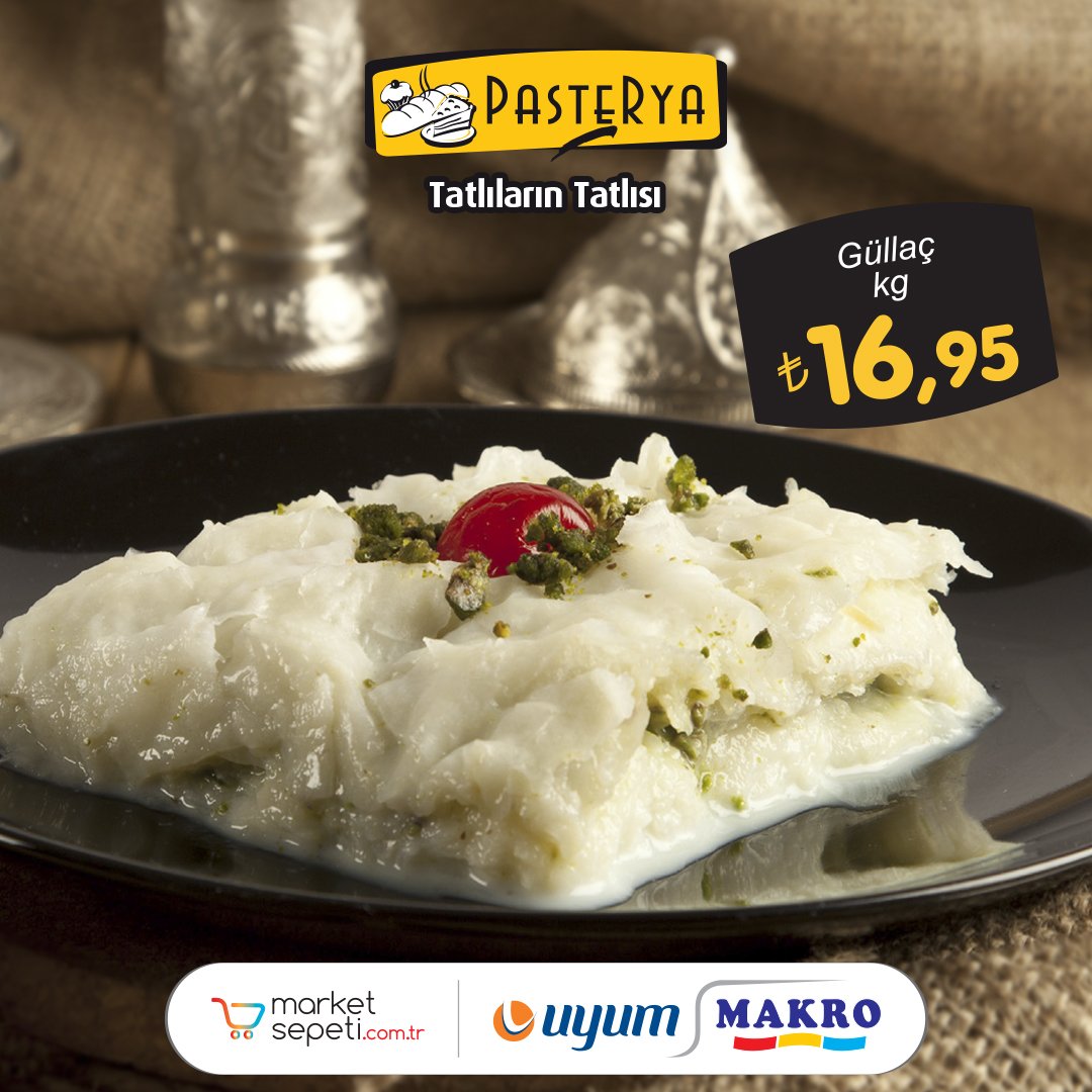 makropasterya's tweet photo. Ramazan'da iftar sofralarınızın tatlıları en uygun fiyatlarla #Pasterya'da!  #ramazan #ramazanayi #ramazanpidesi #tatlı #iftar https://t.co/Z0tKvzciSm