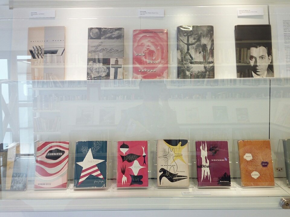Espectacular col.leccio de portades de Alvin Lustig. Biblioteca @ElisavaBCN