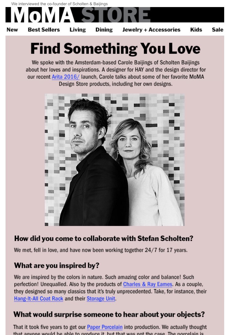 Holland galore in MoMA shop! Nice!